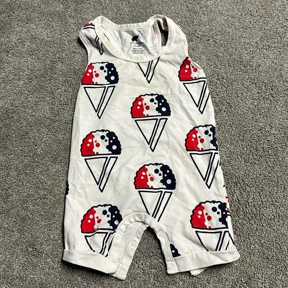 Monica and Andy baby summer onesie 6-9 month - Picture 1 of 3